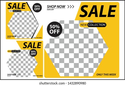 illustration of sales banner design concept can be used for website background, application background, online store, banner, flyer, brochure, poster, sales background, promotion, sales marketing