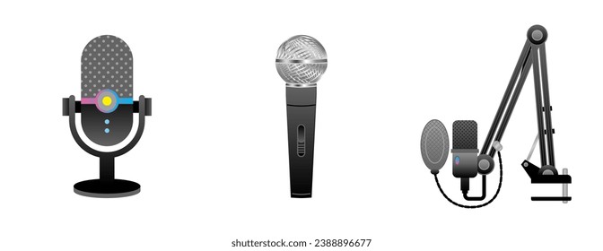 It is an illustration of the same home appliance set_Mike.