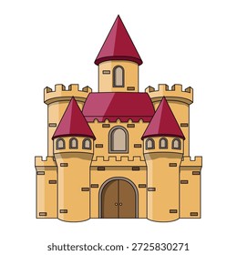 A Ilustração do Castelo de Areia