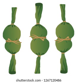 Illustration of the Sasa Dango