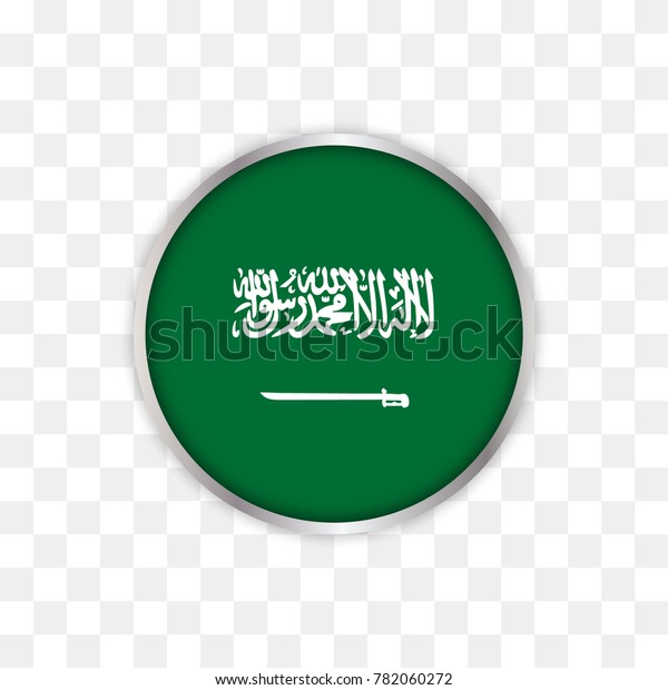 Illustration Saudi Arabia Flag Isolated Transparent Stock Vector ...