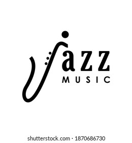 Illustration Saxophone Jazz Music Letter J Stock Vector (Royalty Free ...