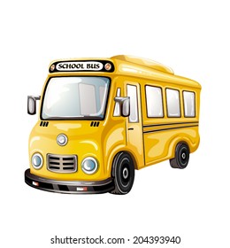 Illustration of School bus