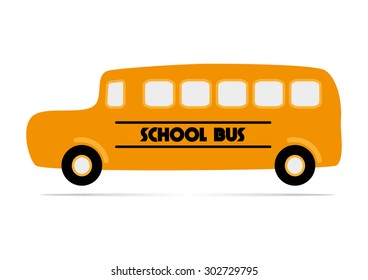 Illustration of a school bus.eps file available.