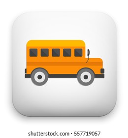 illustration of School Bus icon