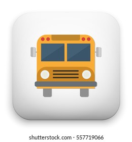 illustration of School Bus icon