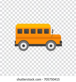 illustration of School Bus icon