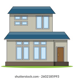 The Illustration of School House