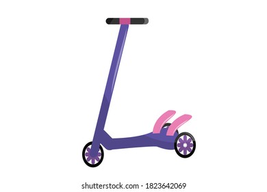 Illustration of Scooters Toys for Children