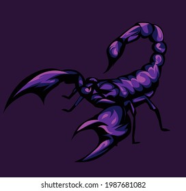 illustration of scorpion esports logo