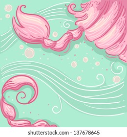 Illustration of a Scorpion for Scorpio Horoscope Design