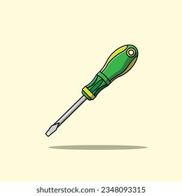 The Illustration of Screwdriver Minus