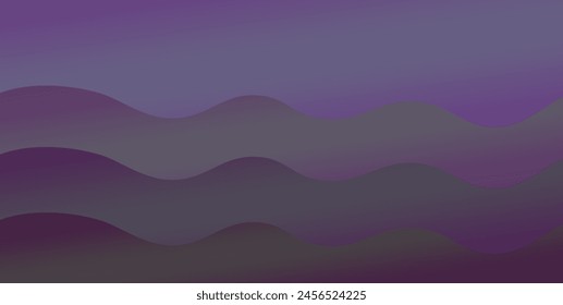 Ilustración de paisaje marino, olas, gradiente, Fondo de pantalla, fondo, naturaleza