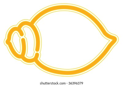ilustración de concha marina en blanco