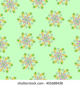 illustration of seamless abstract pattern