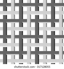 illustration of seamless background with colored optical illusion