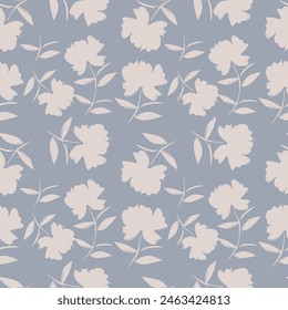 illustration of a seamless floral pattern in spring for Wedding, anniversary, birthday and party. Design for banner, poster, card, invitation and scrapbook