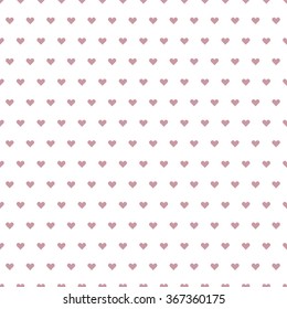 illustration of a seamless hearts pattern, eps10 vector