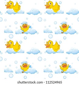 Illustration of a seamless pattern