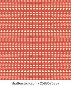 Illustration of seamless pattern combined back and forth like typical Japanese typography.