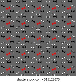 illustration seamless pattern Men boy tie