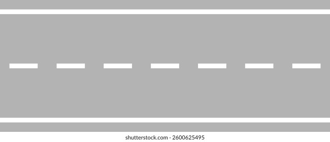 Illustration of a seamless pattern of a road
