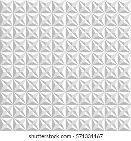 Illustration seamless texture white geometric patterned background vector