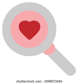Illustration of search love vector eps 10
