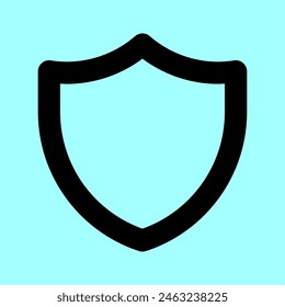 illustration of a security or guard icon