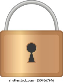 Illustration
Security lock. Lock icon.