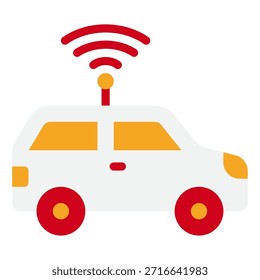 Ilustración de la tecnología de conducción autónoma en entornos domésticos inteligentes.