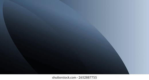 Ilustração de uma vista serena de uma lua crescente contra um céu noturno gradiente com estrelas visíveis.eps 10.