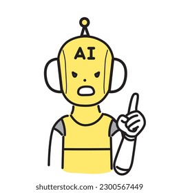 Illustration series of cute people _ AI characters _ Important