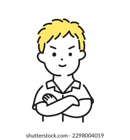 Illustration Series of Cute Person _ Male Student_Sm