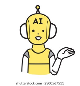 Illustration Series of Cute Person _ AI Character_ Information