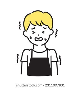 Illustration Series of Cute Person _ Male Clerk_Shearly