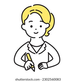 Illustration Series of Cute Person_ Womens