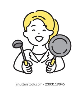 Illustration Series of Cute Person_ Womens