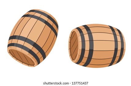 illustration of a set barrel