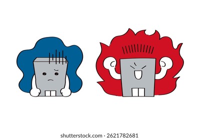 Illustration Set of Company Business Character.