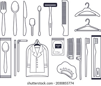 Illustration set for specific plastic specification products