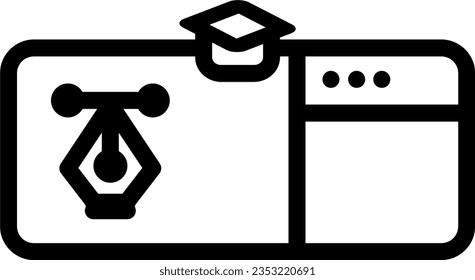  illustration, set, study, digital, learning, sign, school, line