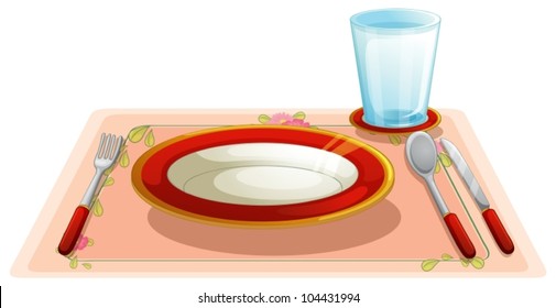 Set Table Cartoon High Res Stock Images Shutterstock