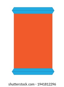 Illustration of sewing thread package, Spool yarn corn, sewing thread packages, thread wound spool, sewing spool, yarn packages   