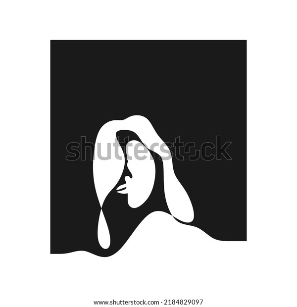 Illustration Sexy Female Body Continuous Drawing Stock Vector Royalty Free 2184829097 7100