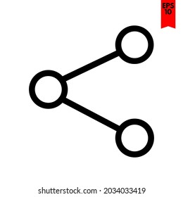 icono de ilustración de diseño de recurso compartido