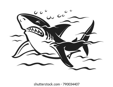 Illustration of shark