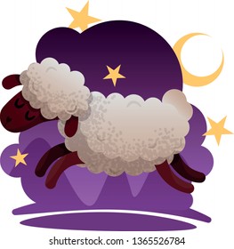 Illustration of sheep 