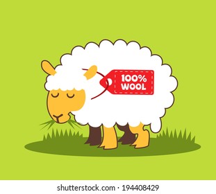 illustration of sheep
