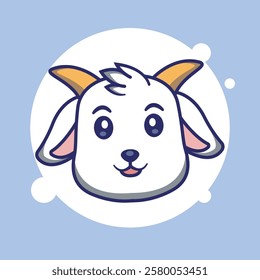 Illustration of sheep perfect for your icon and sticker
